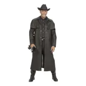 Cowboy Läderlook Maskeraddräkt - Medium