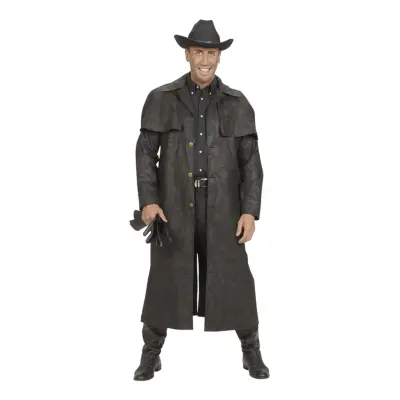 Cowboy Läderlook Maskeraddräkt - Medium