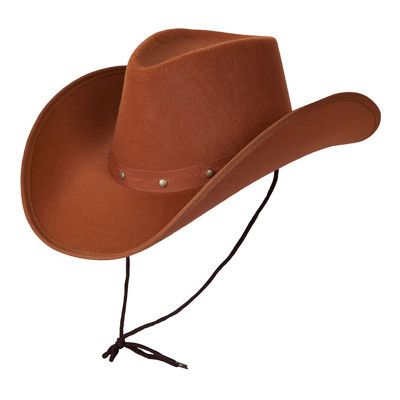 Cowboyhatt Brun - One size