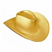 Cowboyhatt Guld - One size