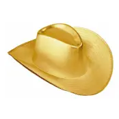 Cowboyhatt Guld - One size