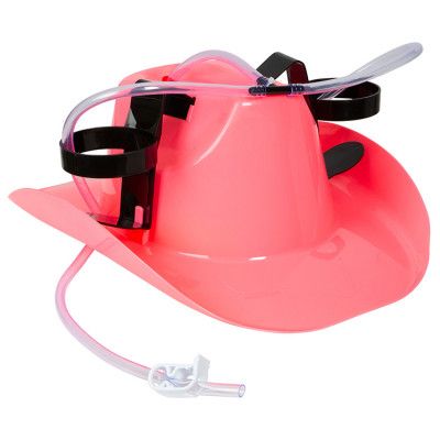 Cowboyhatt Med Dryckeshållare Rosa