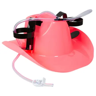 Cowboyhatt Med Dryckeshållare Rosa