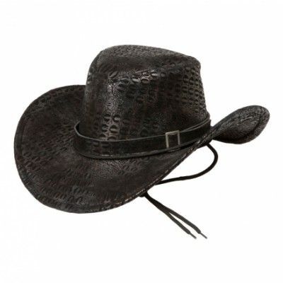 Cowboyhatt Svart