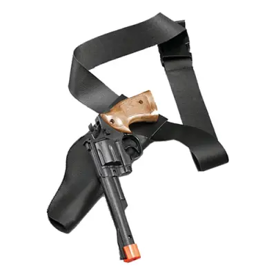 Cowboypistol med Hölster