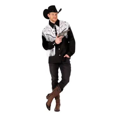 Cowboyskjorta Herr - Medium