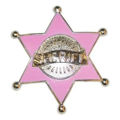 Cowgirl Sheriffstjärna