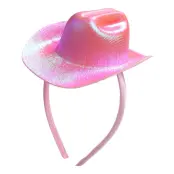 Diadem Cowboyhatt Rosa - One size