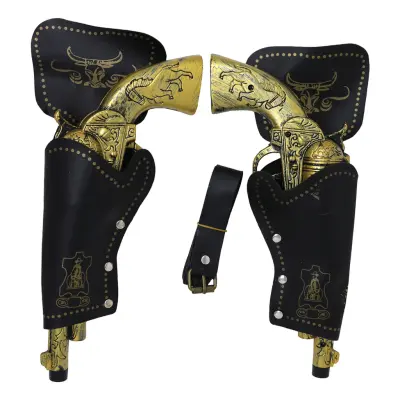 Dubbelhölster med Pistol