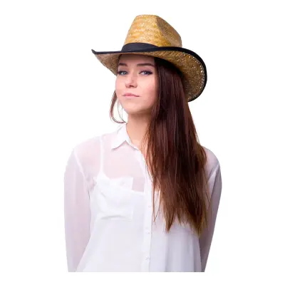 Cowboyhatt Strå - One size