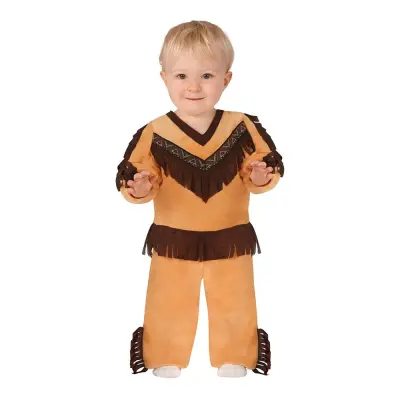 Indian Bebis Maskeraddräkt - 6-12 månader