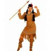 Indiankvinna - Kostym