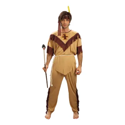 Indianman Plus-size Maskeraddräkt - Plus-size