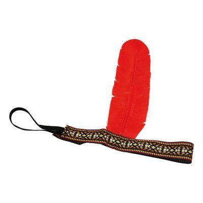Indianpannband med Fjäder - One size