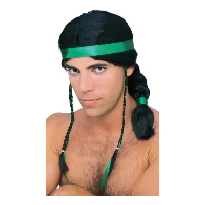 Indianperuk med Hästsvans - One size