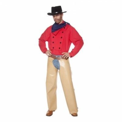 John Wayne Cowboy Maskeraddräkt - Medium