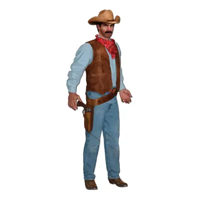 Kartongfigur Tecknad Cowboy