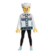LEGO Cowgirl Barn Maskeraddräkt - Medium