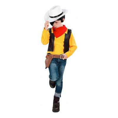 Lucky Luke Cowboy Barn Maskeraddräkt - X-Large