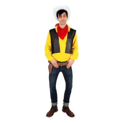 Lucky Luke Cowboy Maskeraddräkt - Small