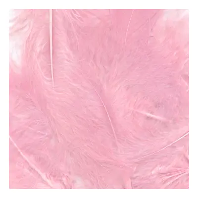 Marabou Fjädrar Ljusrosa