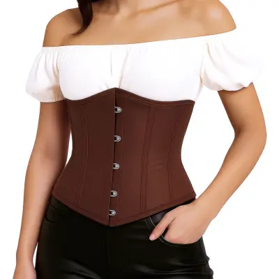 Midjekorsett Brun - Small