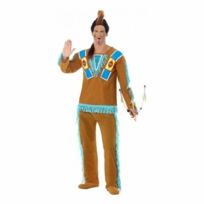 Nordamerikansk Indian Maskeraddräkt