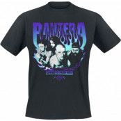 Pantera T-shirt - Cowboys From Hell Flames - S 3XL - för Herr - svart