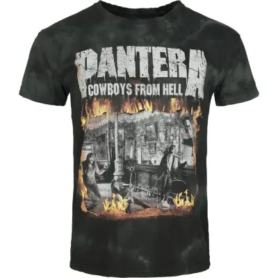 Pantera T-shirt - Cowboys From Hell - S 4XL - för Herr - grön