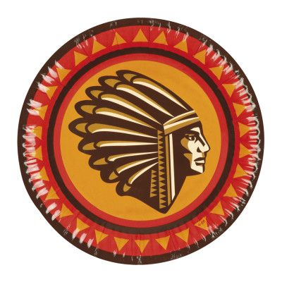 Papperstallrikar Indian - 6-pack