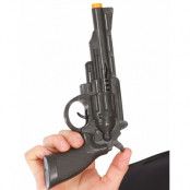 Revolver - Svart Kostymevapen 27 cm