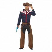 Rodeo Cowboy Maskeraddräkt - Large