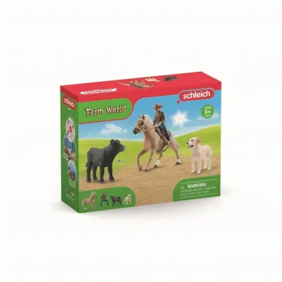 schleich® FARM WORLD Westernrittsäventyr 42578 - Schleich -  Leksaksaffären