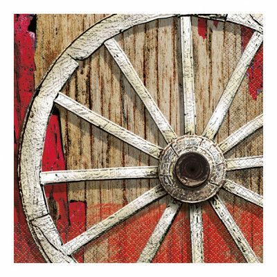 Servetter Western - 16-pack