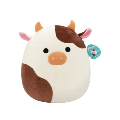 Squishmallows 40cm P22 Ronnie Cow - Squishmallows -  Leksaksaffären