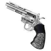 Svart Revolver i Foamlatex 25 cm