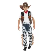 Texas Cowboy Barn Maskeraddräkt - Medium