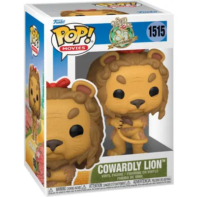 Trollkarlen från Oz - Cowardly Lion (chase-möjlighet!) vinylfigur 1515 - Funko Pop! - Funko Shop Europe