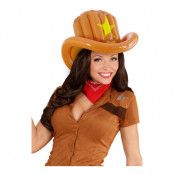 Uppblåsbar Cowboyhatt - One size