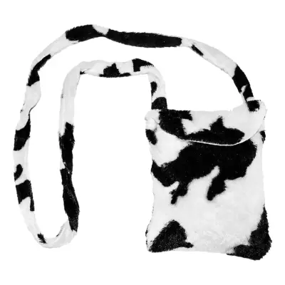 Väska Komönstrad Fluffig