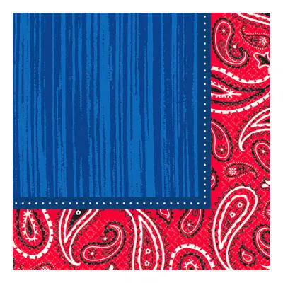 Vilda Västern Servetter - 16-pack