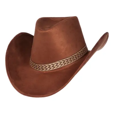 Western Cowboyhatt Brun - One size