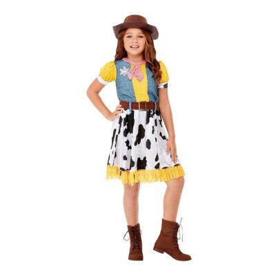 Western Cowgirl Barn Maskeraddräkt - Small