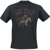 ZZ Top T-shirt - Skeleton Cowboy - S XXL - för Herr - svart