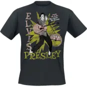 Elvis Presley T-shirt - Broke The Rules - S 3XL - för Herr - svart