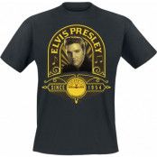 Elvis Presley T-shirt - Studio Portrait - S 3XL - för Herr - svart