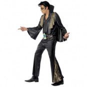 Kostym, Elvis svart -L