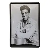 Metalltavla Elvis Presley