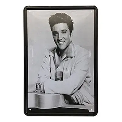 Metalltavla Elvis Presley