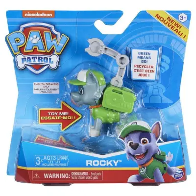 Paw Patrol Action Pack med ljud Rocky - Paw Patrol -  Leksaksaffären
